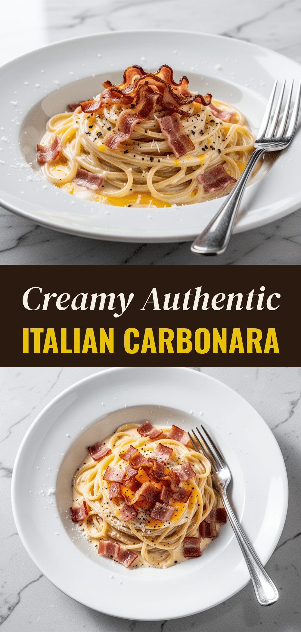 Authentic Italian Carbonara: 5-Step Best Homemade Crispy Pancetta 5 authentic Italian carbonara recipe