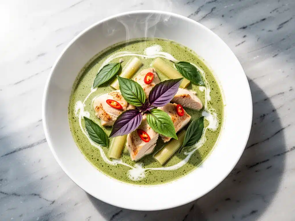 Authentic Thai Green Curry: 5 Ingredients 4 authentic Thai green curry preparation steps