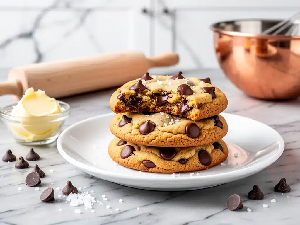 Brown Butter Chocolate Chip Cookies - featured image