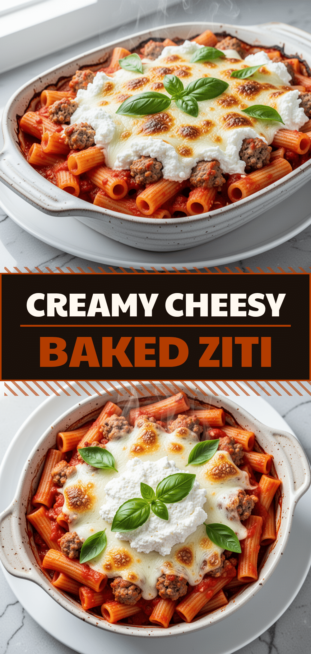 Cheesy Baked Ziti: Easy Family Dinner 5 Cheesy Baked Ziti recipe