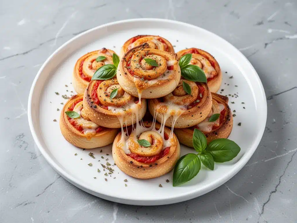 Cheesy Pizza Pinwheel Bites: Easy Back-to-School Lunch 4 Cheesy Pizza Pinwheel Bites preparation steps