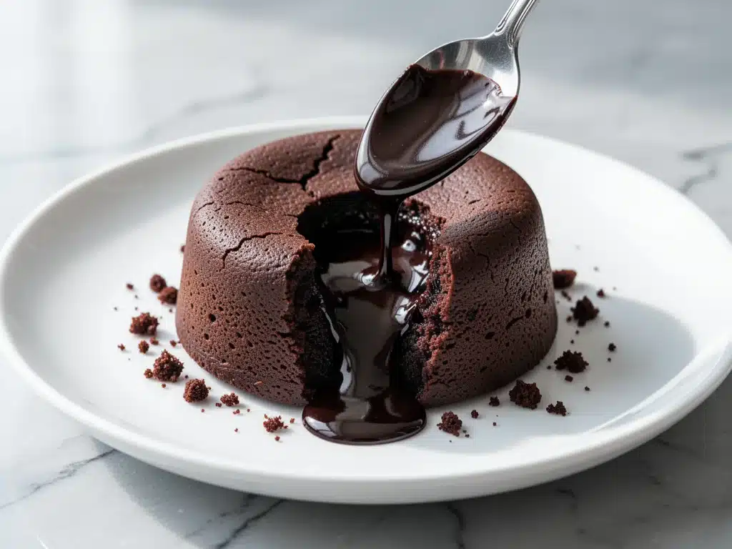 chocolate lava cake - featured image