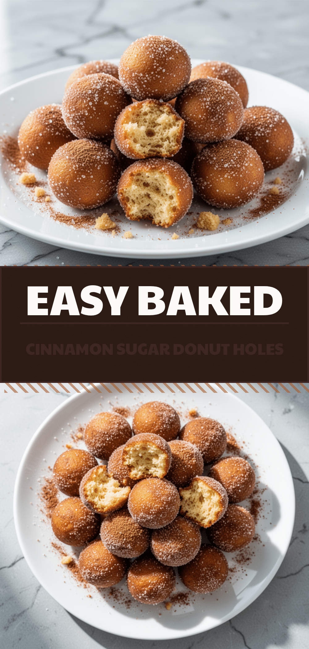 Back-to-School Cinnamon Sugar Baked Donut Holes 5 Cinnamon Sugar Baked Donut Holes recipe