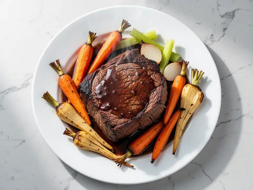 Classic Beef Pot Roast: Easy 3-Hour Slow Cooker Recipe 4 Classic Beef Pot Roast preparation steps
