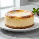 Classic New York Style Baked Cheesecake - featured image