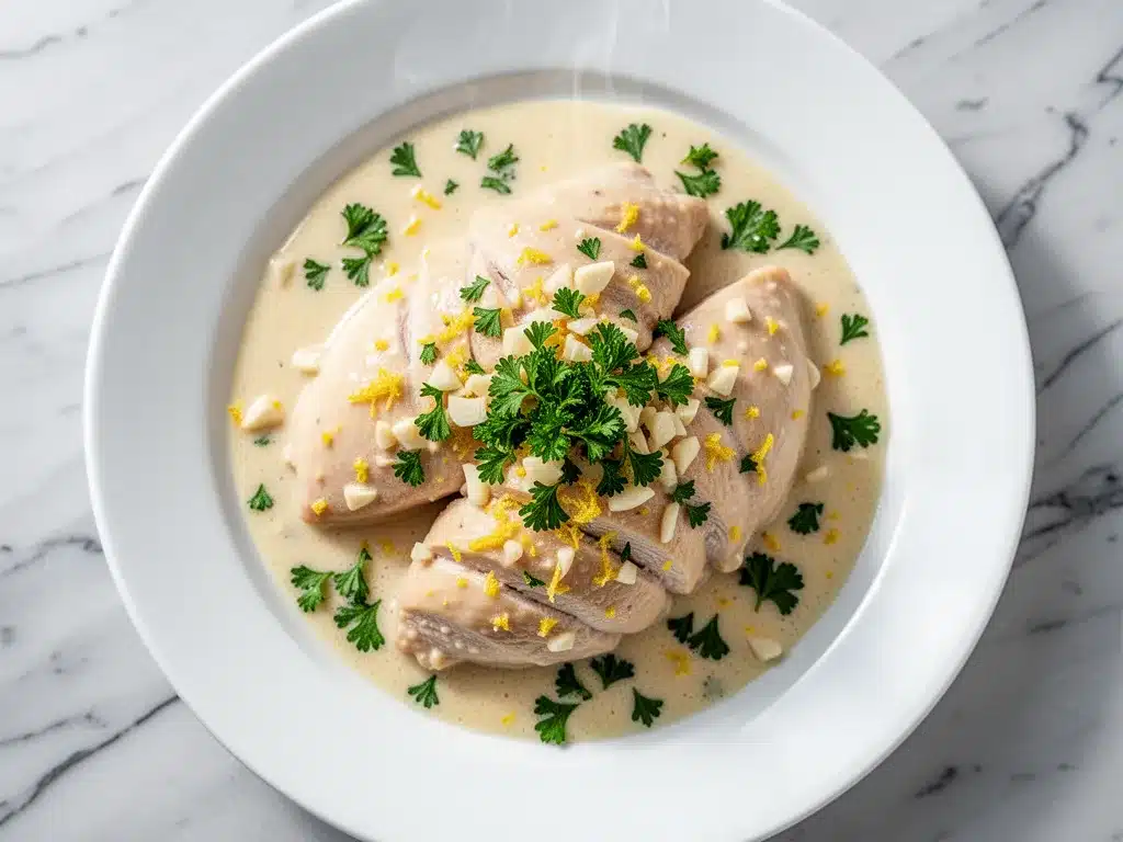 Creamy Lemon Garlic Chicken One Pan: Easy Weeknight Dinner 4 creamy lemon garlic chicken one pan preparation steps