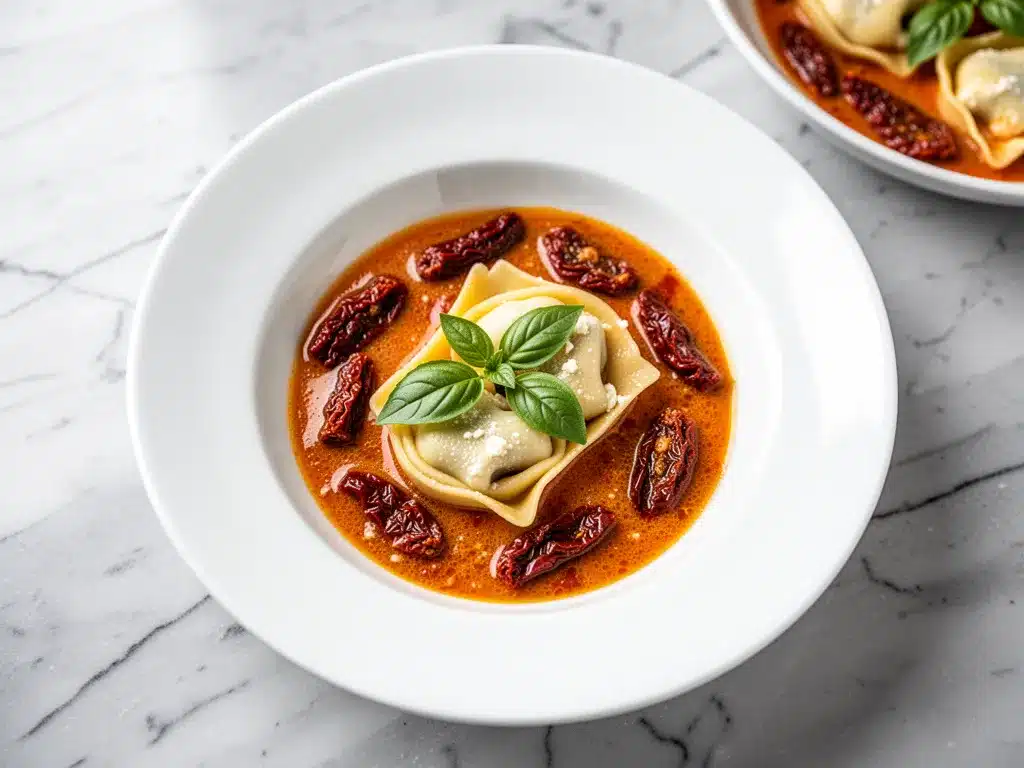 Creamy Sun-Dried Tomato Tortellini: 15-Min Weeknight Dinner 4 creamy sun-dried tomato tortellini preparation steps