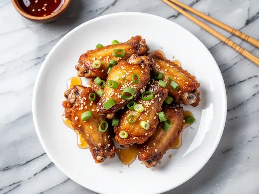 Crispy Air Fryer Chicken Wings: Best Honey Garlic Recipe 4 crispy air fryer chicken wings preparation steps