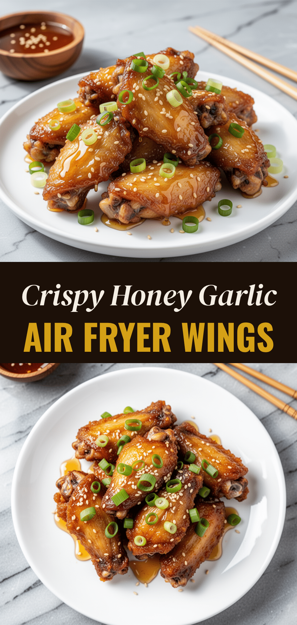 Crispy Air Fryer Chicken Wings: Best Honey Garlic Recipe 5 crispy air fryer chicken wings recipe