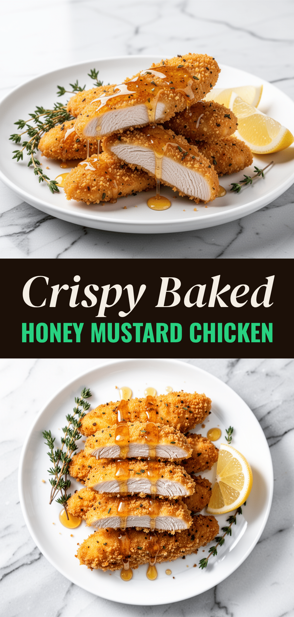 Crispy Baked Honey Mustard Chicken Tenders: Easy Copycat 5 crispy baked honey mustard chicken tenders recipe