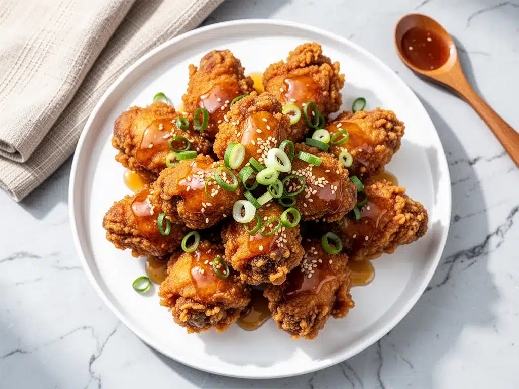 Crispy Korean Fried Chicken: 30-Minute Easy Dinner 4 Crispy Korean Fried Chicken preparation steps
