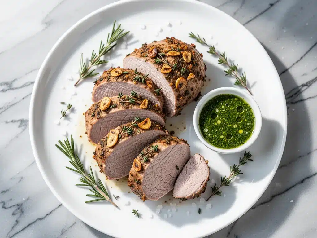 Crispy Oven-Baked Pork Tenderloin: Easy Garlic Herb Dinner 4 crispy oven-baked pork tenderloin preparation steps
