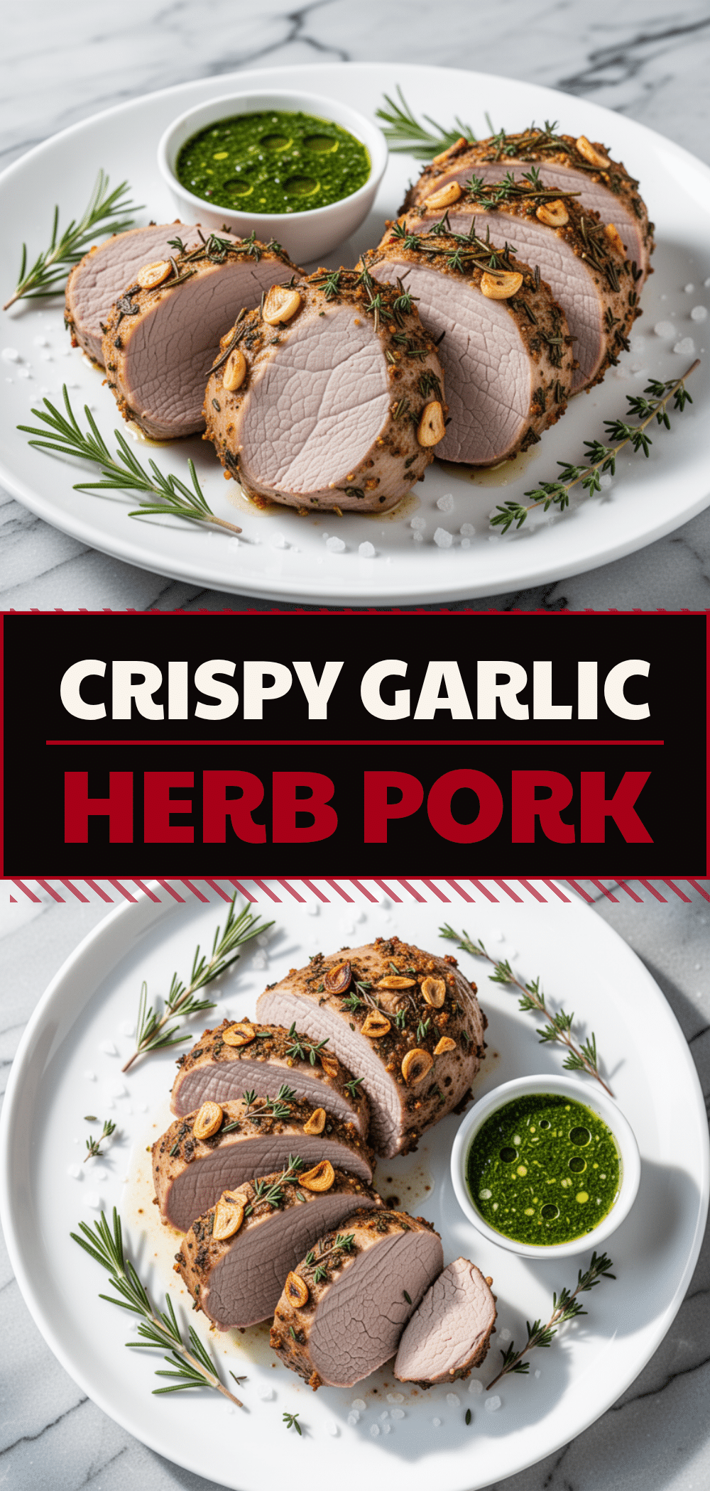 Crispy Oven-Baked Pork Tenderloin: Easy Garlic Herb Dinner 5 crispy oven-baked pork tenderloin recipe