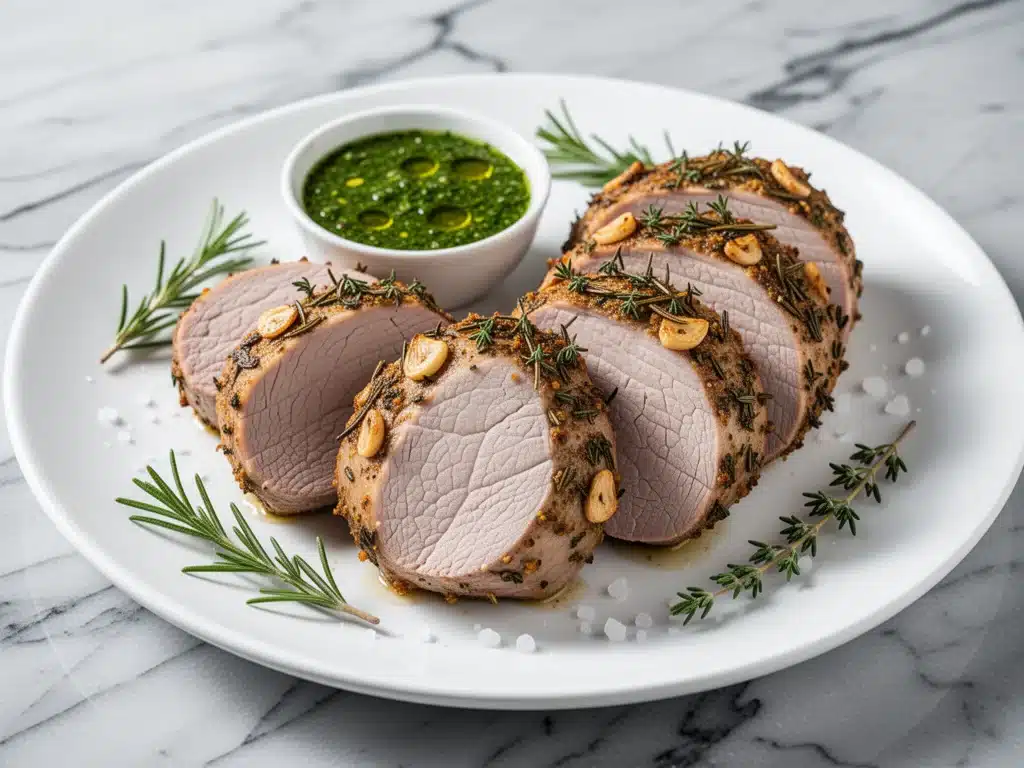 crispy oven-baked pork tenderloin - featured image