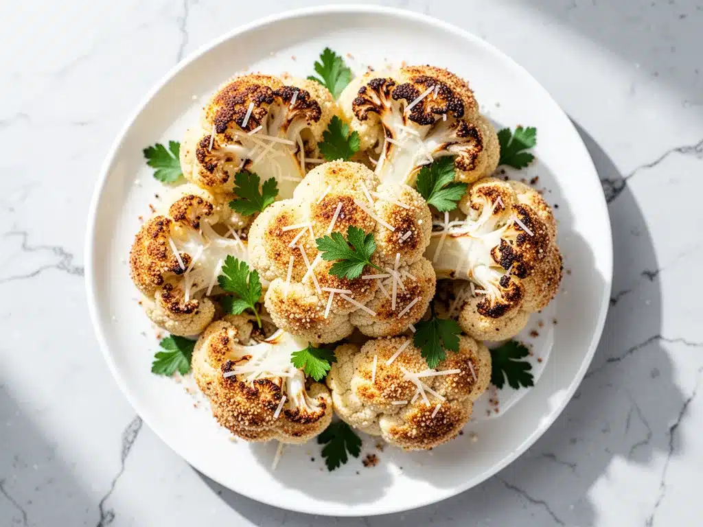Crispy Parmesan Roasted Cauliflower: Best Easy Side 4 crispy parmesan roasted cauliflower preparation steps