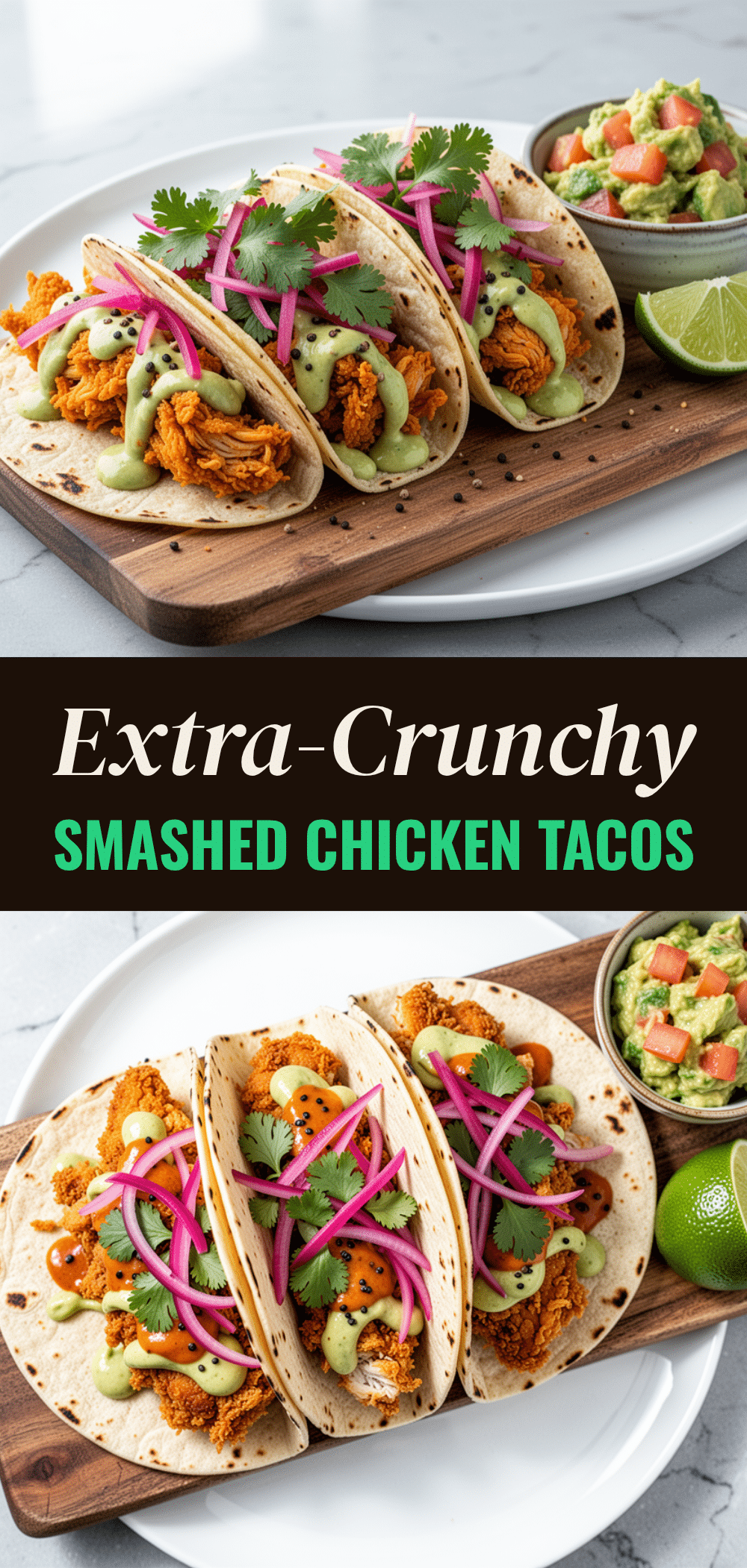 Crispy Smashed Chicken Tacos: Easy 20-Min Dinner Idea 5 crispy smashed chicken tacos recipe