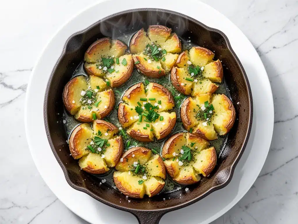 Crispy Smashed Potatoes: Best Homemade Side Dish 4 crispy smashed potatoes preparation steps