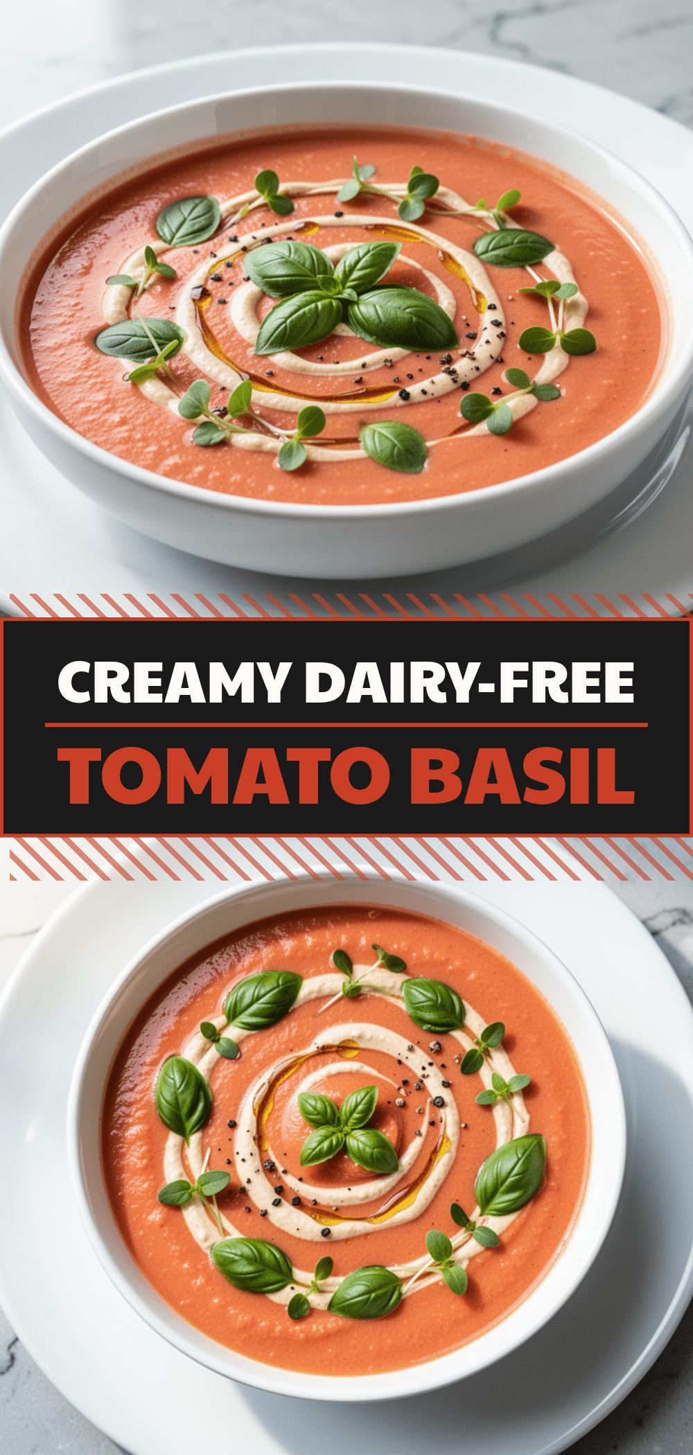 Dairy-Free Creamy Tomato Basil Soup: 30-Minute Comfort Food 5 dairy-free creamy tomato basil soup recipe