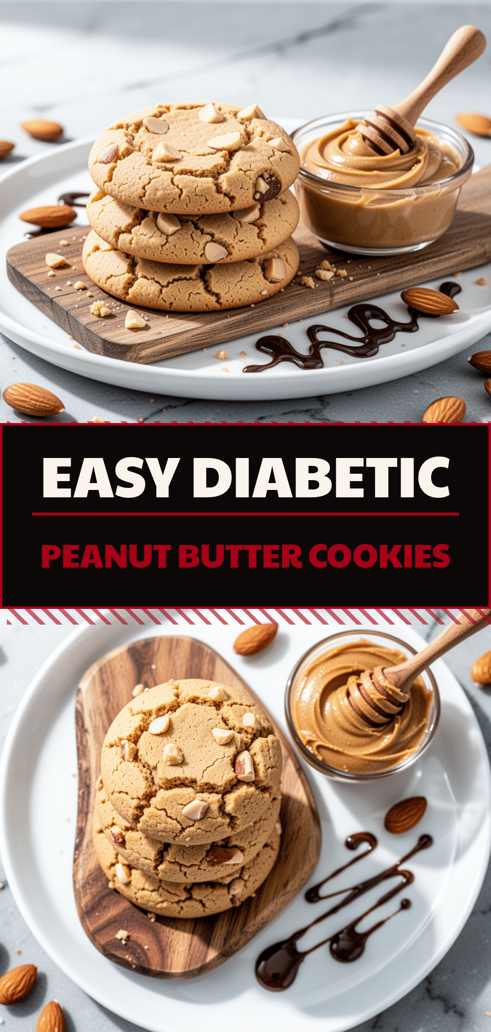 Diabetic-Friendly Almond Flour Peanut Butter Cookies: Easy 5 Diabetic-Friendly Almond Flour Peanut Butter Cookies recipe