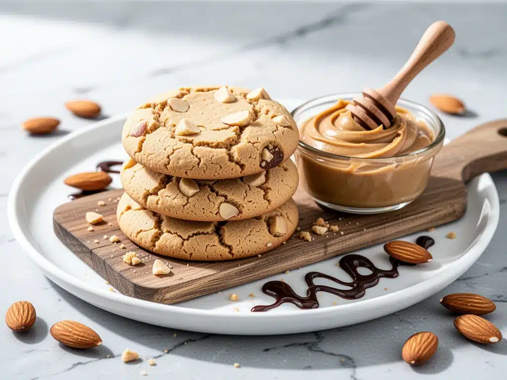 Diabetic-Friendly Almond Flour Peanut Butter Cookies - featured image