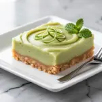 easy creamy key lime pie bars - featured image