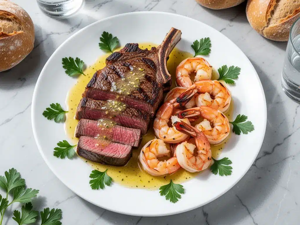Garlic Butter Steak and Shrimp: Easy 30-Minute Weeknight Dinner 4 garlic butter steak and shrimp preparation steps