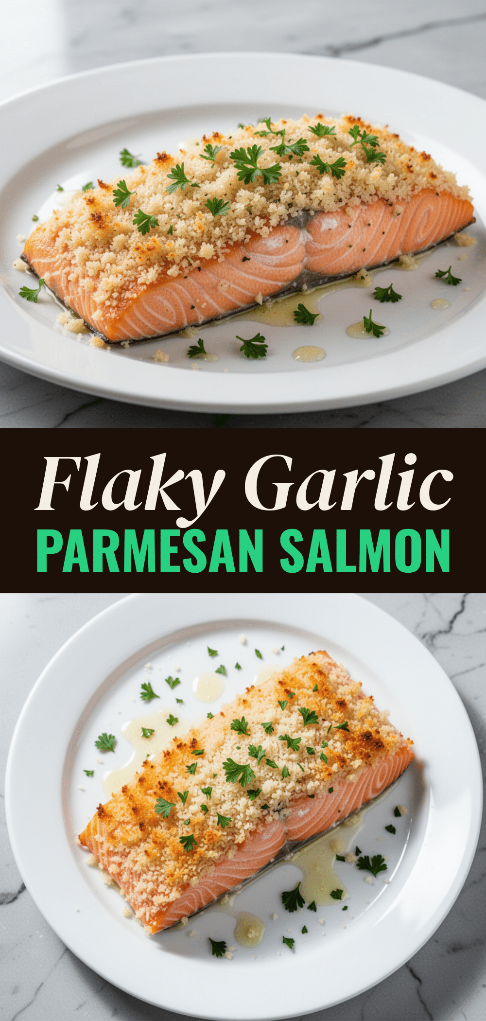 Garlic Parmesan Crusted Salmon: 20-Minute Easy Dinner 5 Garlic Parmesan Crusted Salmon recipe