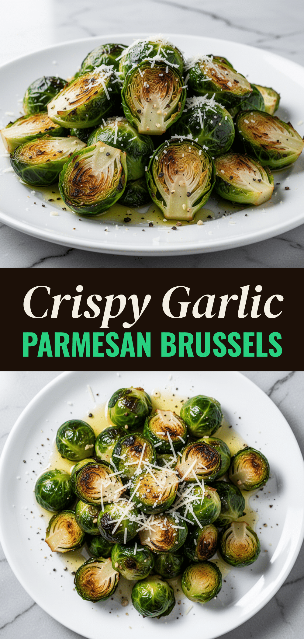 Garlic Parmesan Roasted Brussels Sprouts: Best Crispy Edges 5 Garlic Parmesan Roasted Brussels Sprouts recipe