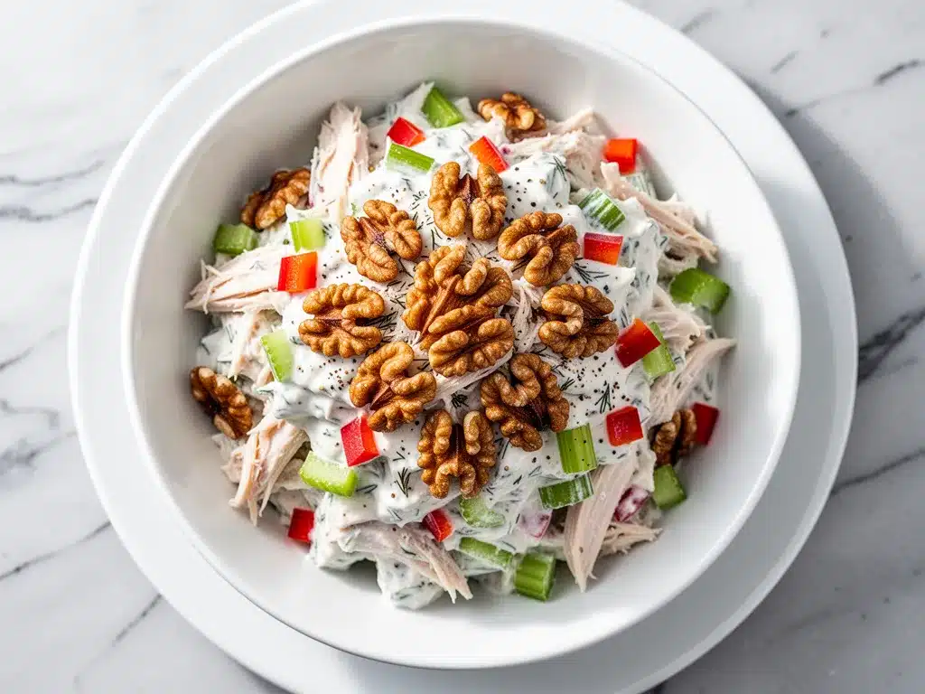 High-Protein Greek Yogurt Chicken Salad: Easy 15-Min Weeknight Meal 4 High-Protein Greek Yogurt Chicken Salad preparation steps