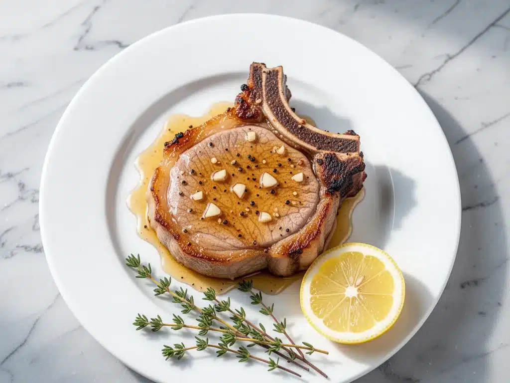Honey Garlic Butter Pork Chops: Easy Family Dinner 4 honey garlic butter pork chops preparation steps