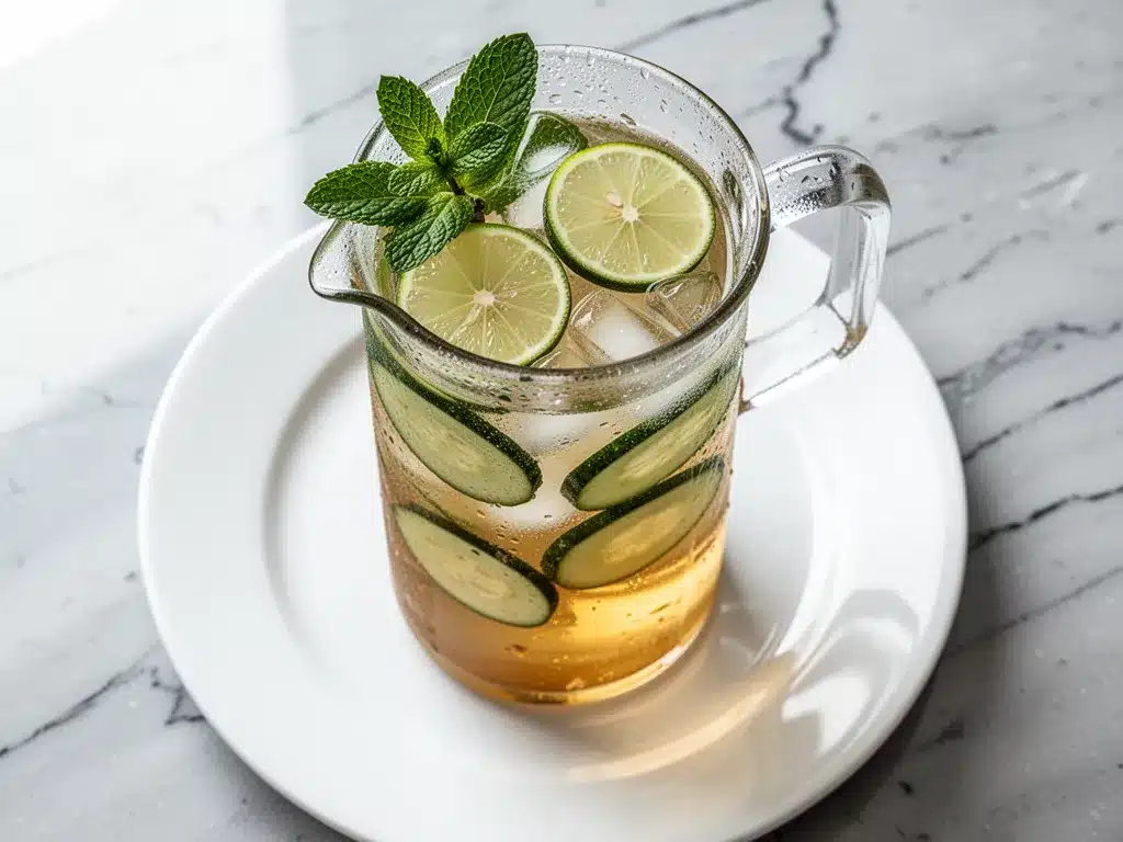 Iced Cucumber Mint Lemonade: 5-Min Refreshing Drink 4 iced cucumber mint lemonade preparation steps