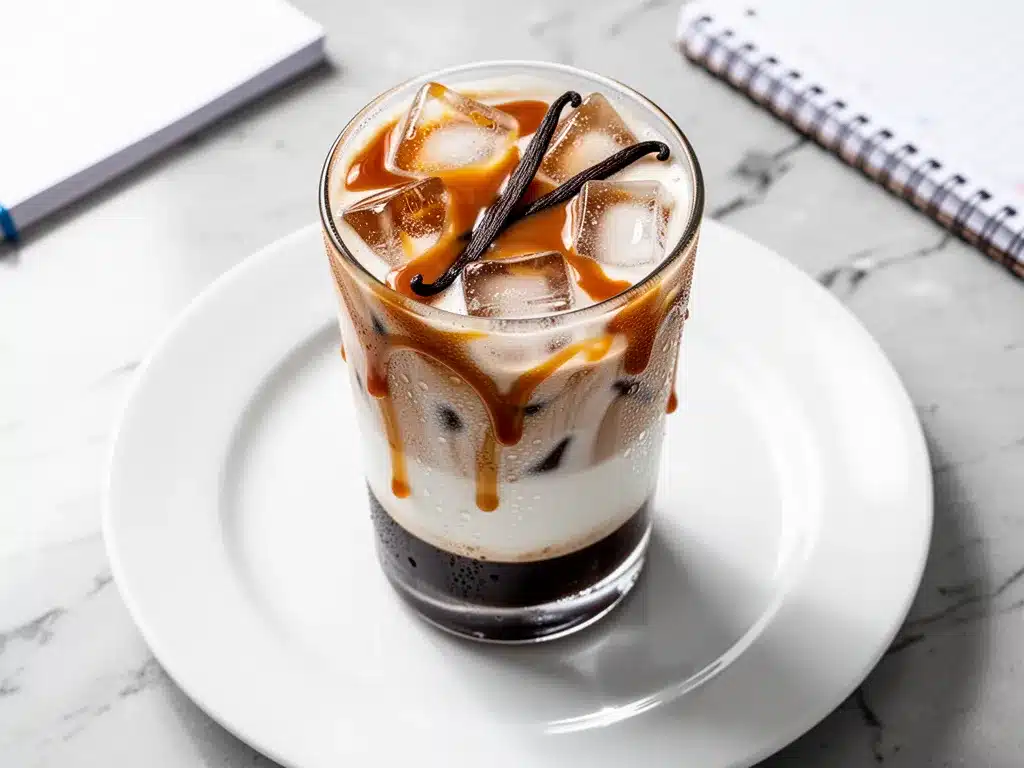 Iced Vanilla Caramel Milk Latte: 5-Minute Easy Morning Drink 4 iced vanilla caramel milk latte preparation steps