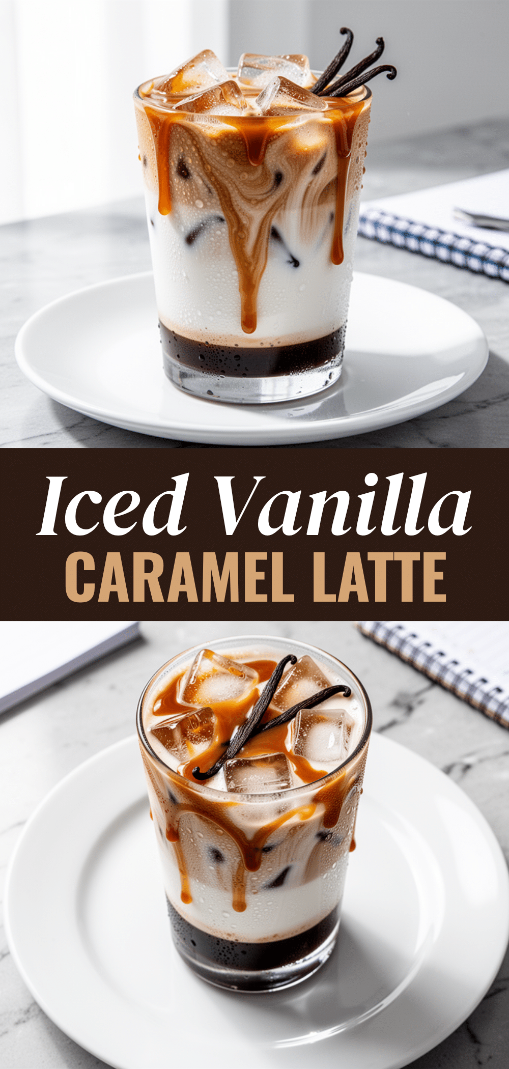 Iced Vanilla Caramel Milk Latte: 5-Minute Easy Morning Drink 5 iced vanilla caramel milk latte recipe