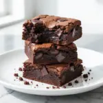 keto fudgy almond flour brownies - featured image