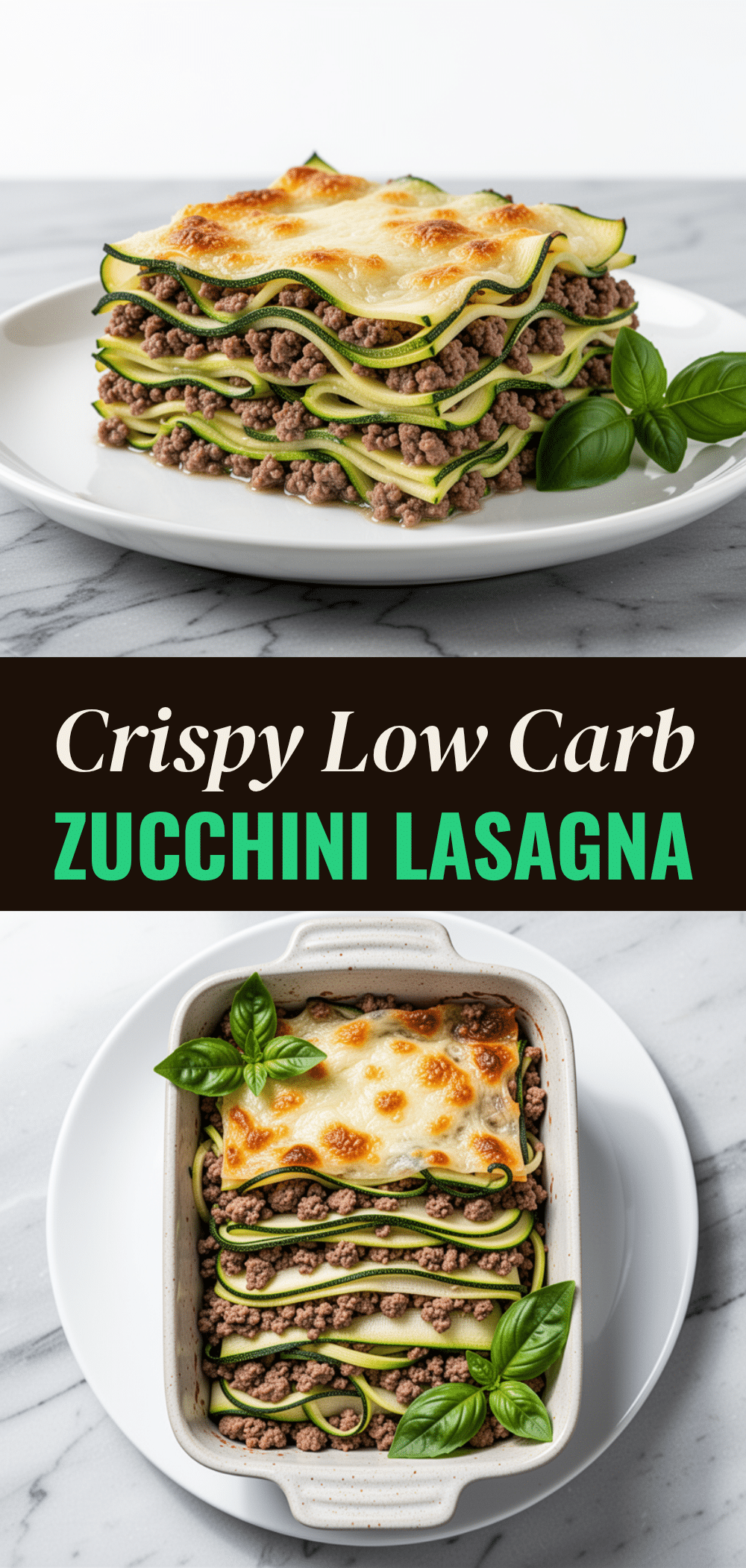 Low-Carb Zucchini Lasagna with Ground Beef: 5-Ingredient Meal Prep 5 low-carb zucchini lasagna with ground beef recipe