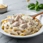 one-pot creamy chicken alfredo - featured image