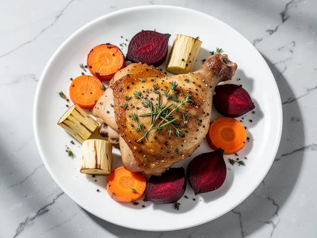Paleo Garlic Herb Roasted Chicken: Easy Weeknight Dinner 4 paleo garlic herb roasted chicken preparation steps