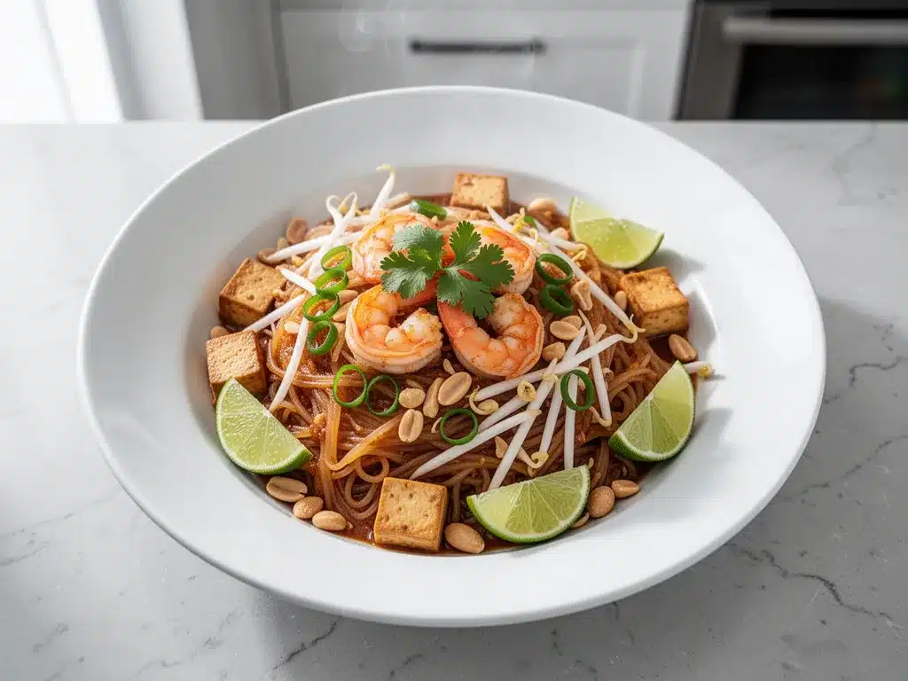 Restaurant-Style Pad Thai: Best Easy Weeknight Recipe 4 Restaurant-Style Pad Thai preparation steps