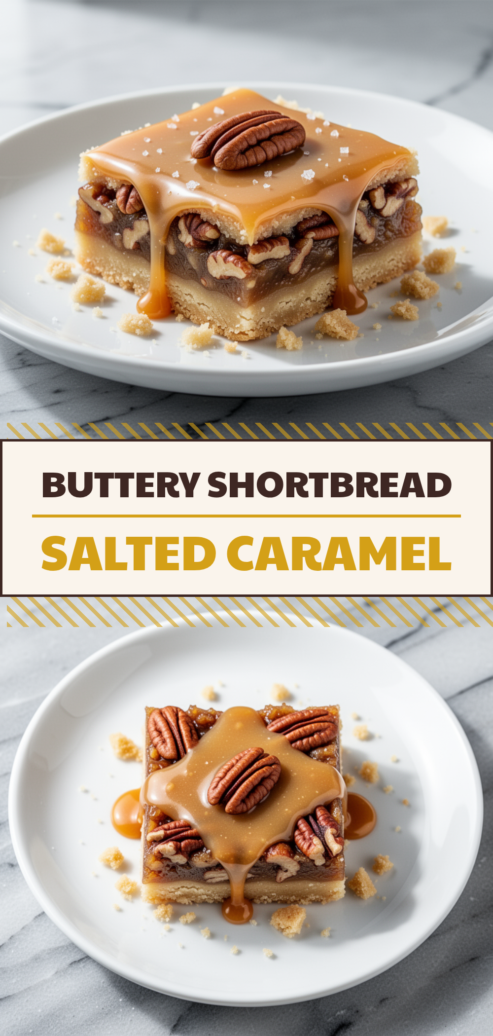 Salted Caramel Pecan Pie Bars: Best Homemade Dessert 5 Salted Caramel Pecan Pie Bars recipe