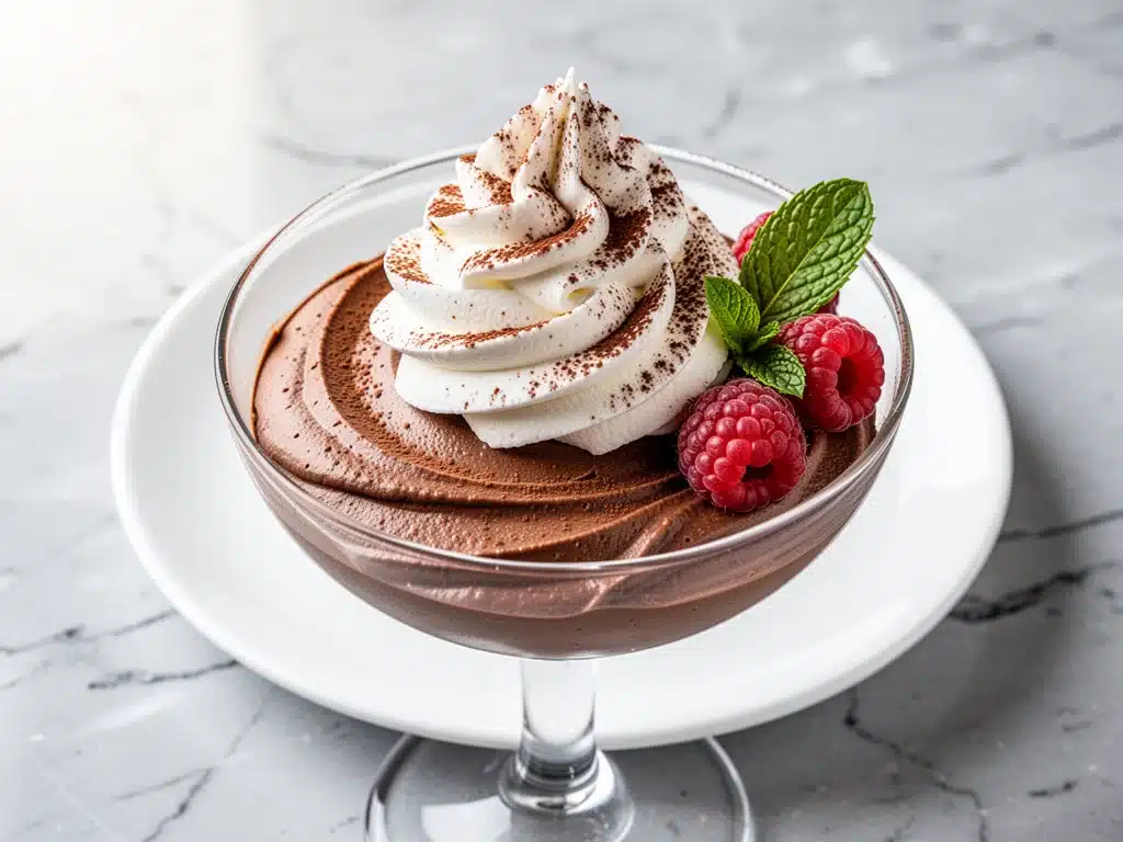 silky chocolate mousse - featured image