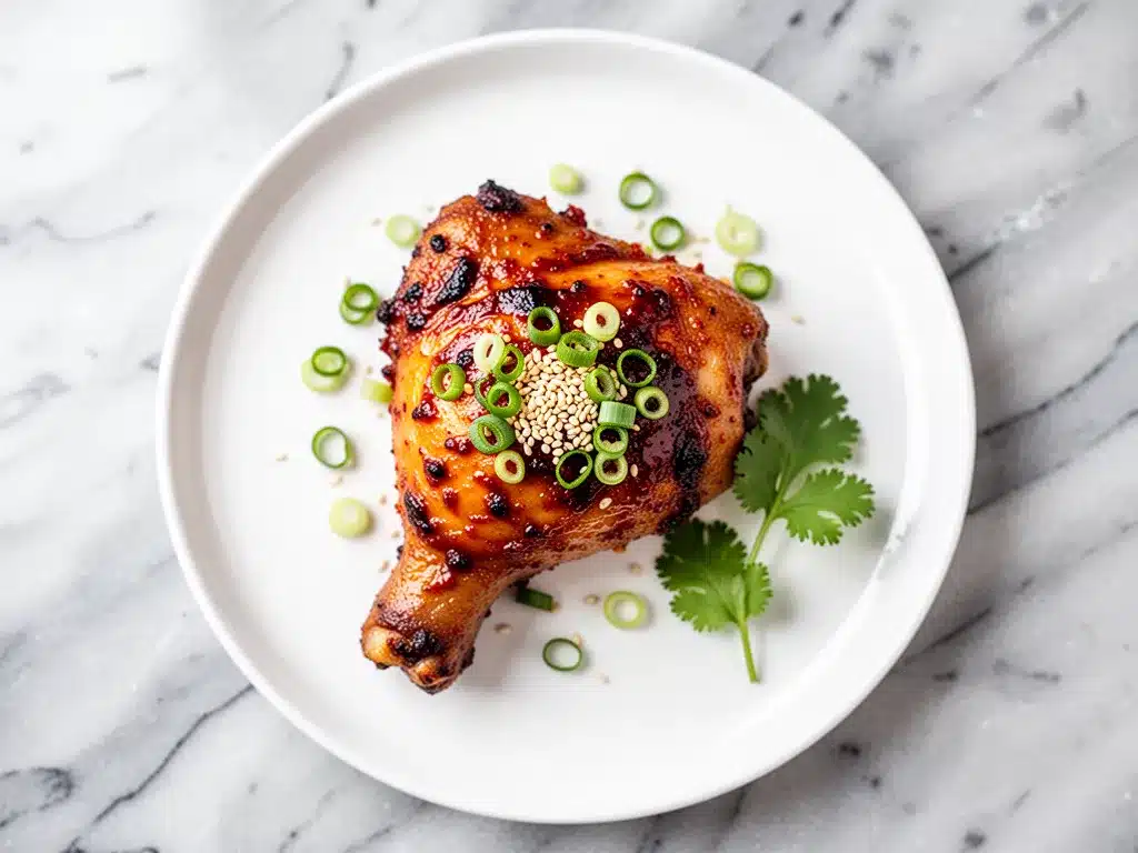 Sticky Korean Gochujang Chicken Thighs: Easy Better Than Takeout 4 sticky Korean gochujang chicken preparation steps
