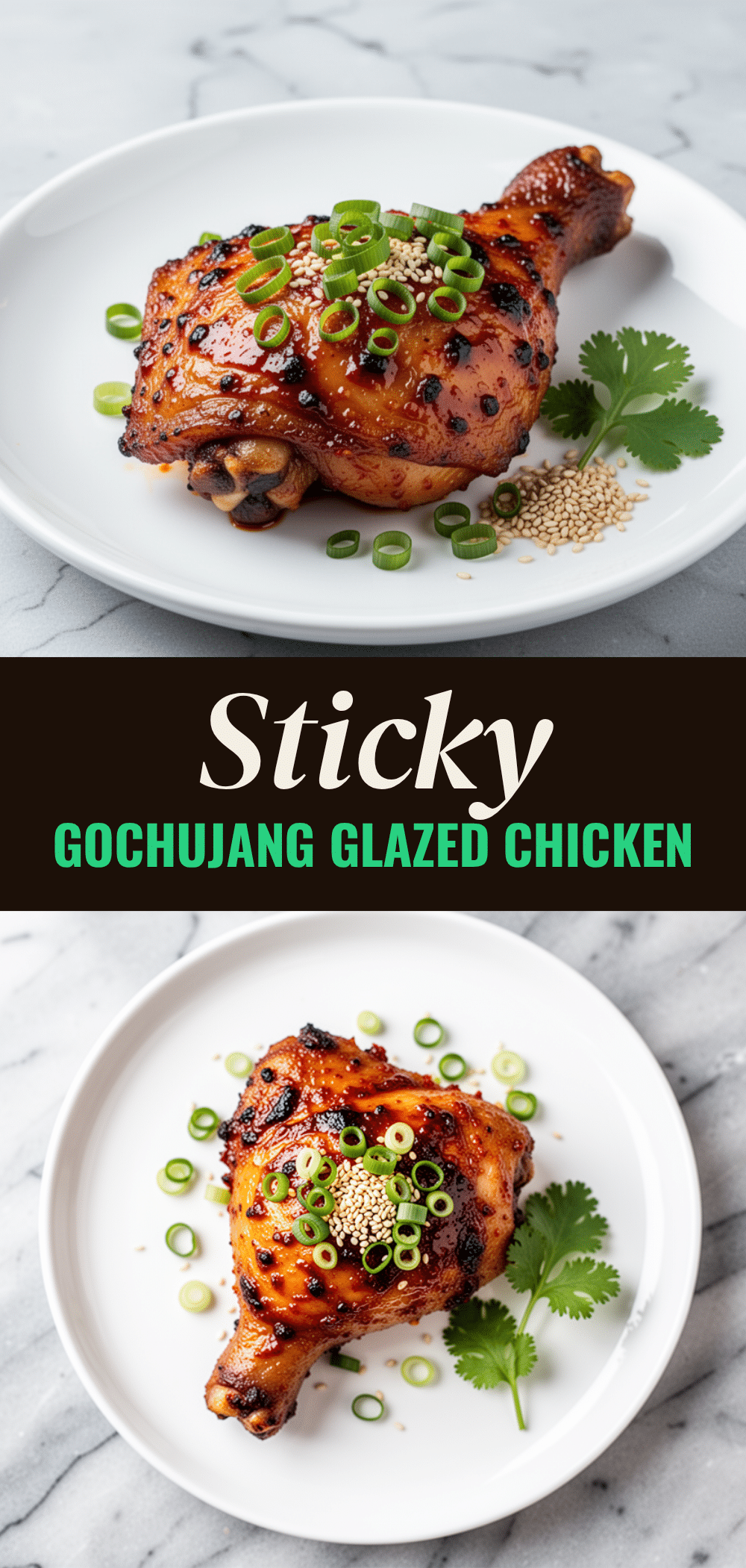 Sticky Korean Gochujang Chicken Thighs: Easy Better Than Takeout 5 sticky Korean gochujang chicken recipe
