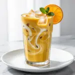 Vegan Iced Golden Turmeric Latte - featured image