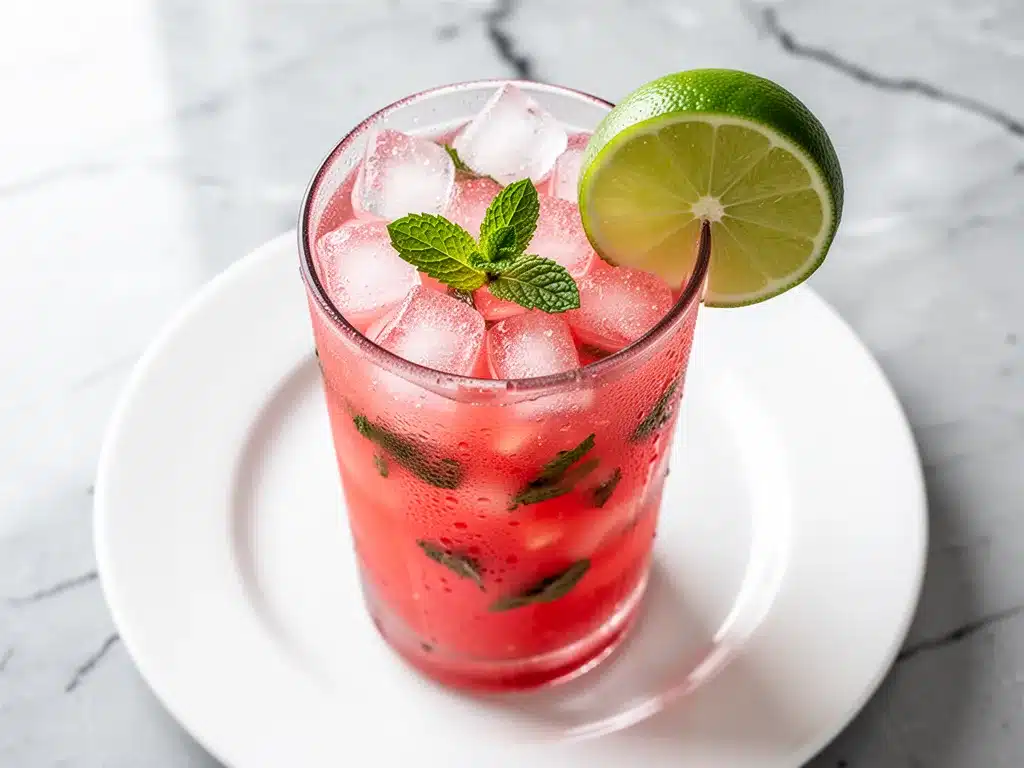 Watermelon Mint Agua Fresca: 5-Min Easy Refreshment 4 watermelon mint agua fresca preparation steps