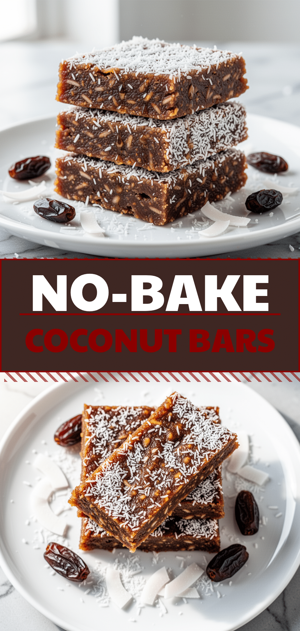 Whole30 No-Bake Coconut Date Energy Bars: 4-Ingredient Easy Recipe 5 Whole30 No-Bake Coconut Date Energy Bars recipe