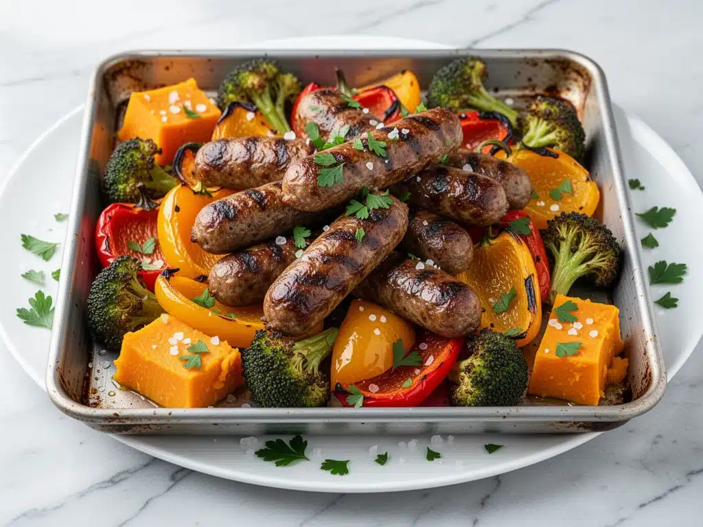 Whole30 Sheet Pan Sausage - featured image