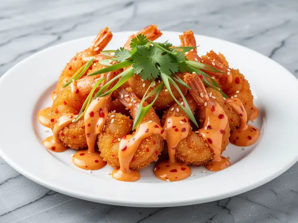 air fryer bang bang shrimp - featured image