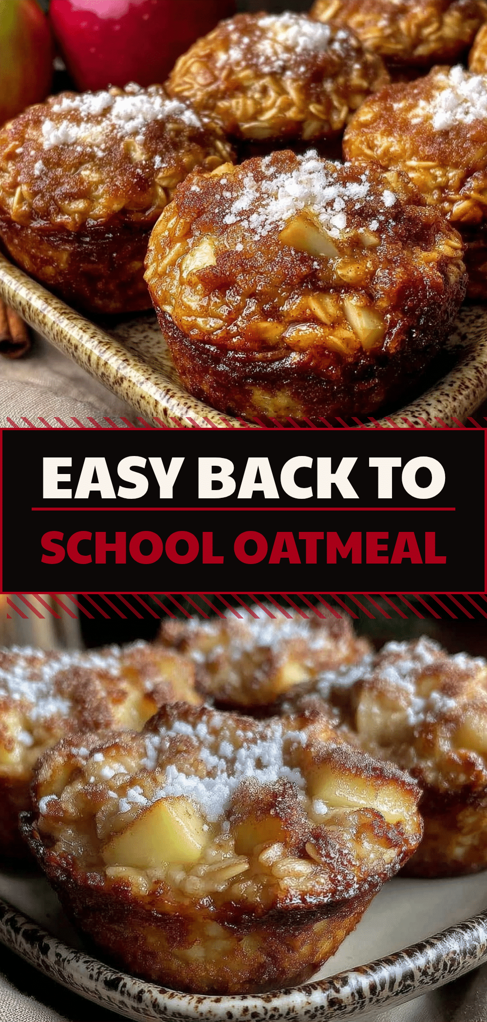 Back to School Apple Cinnamon Oatmeal Cups 5 Back to School Apple Cinnamon Oatmeal Cups recipe