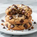 bakery-style chocolate chunk cookies - featured image