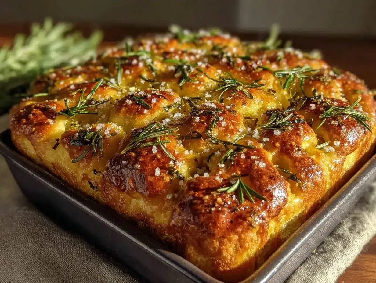 Beginner Sourdough Focaccia: Make Once, Eat 4x This Week 4 beginner sourdough focaccia preparation steps